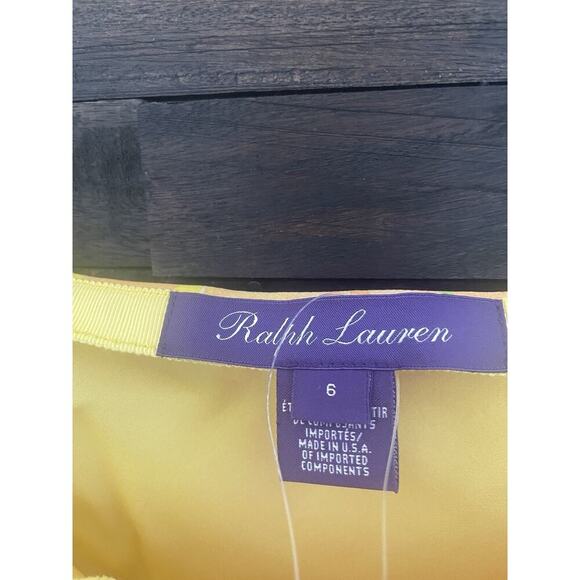 Ralph Lauren Collection Purple Label Floral Silk Midi Skirt 6 S Short $1,290 NEW - Picture 6 of 9